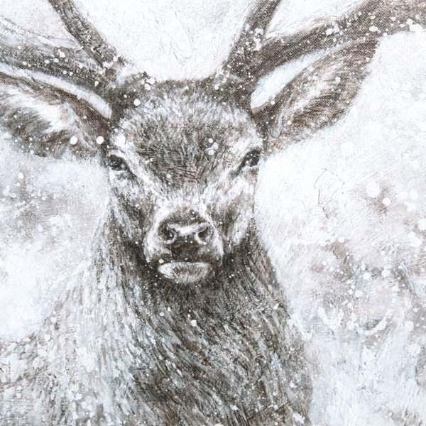 Sienas glezna Art for the home Autumn Stag, 70 x 70 cm-image-2