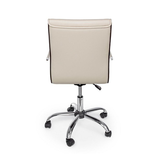 Pelēkbrūns mākslīgās ādas biroja krēsls Perth – Yes Everyday-image-4
