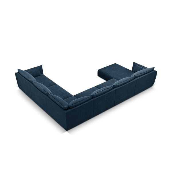 Tumši zils stūra dīvāns (labais stūris) Vanda – Mazzini Sofas-image-3