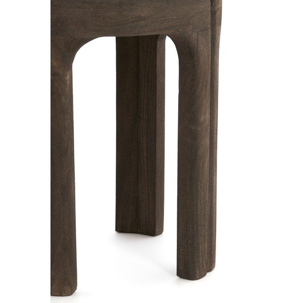 Apaļš sānu galdiņš ar akmens galda virsmu ø 45 cm Ali – Light & Living-image-4