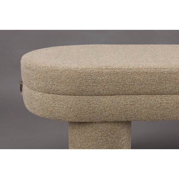 Bēšs sols no buklē auduma Fern – Dutchbone-image-4