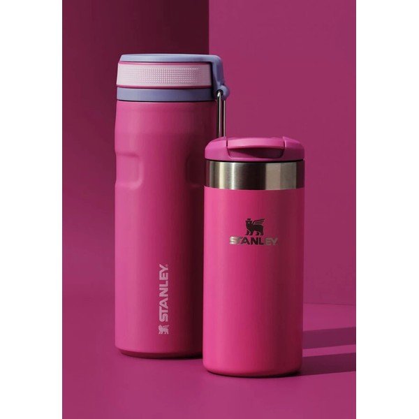 Rozā nerūsējošā tērauda termokrūze 350 ml AeroLight™ Transit Mug Violet Blossom – Stanley-image-1