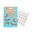 Radošais komplekts Sunny Sausage Dog – Nail stickers – Rex London
