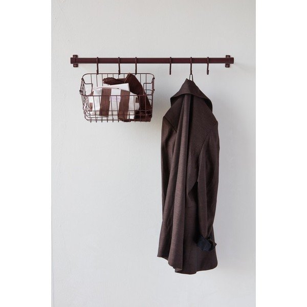 Bordo sienas pakaramais no nerūsējošā tērauda 70 cm Hang-It – Mette Ditmer Denmark-image-2