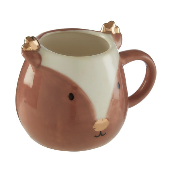 Brūna porcelāna krūze 500 ml Rudy – Premier Housewares-image-1