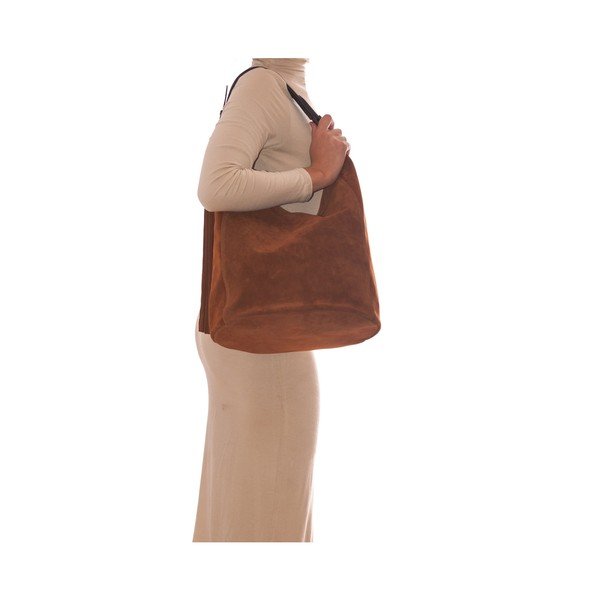 Ādas rokassoma Mangotti 8004 Cognac-image-3