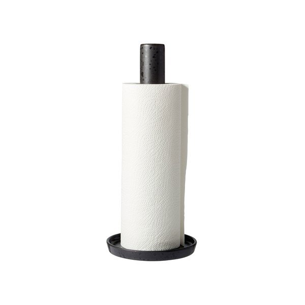 Melns akmensmasas papīra dvieļu statīvs ø 13 cm Gastro  – Bitz-image-3