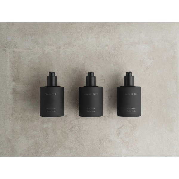 Melni stikla sienas ziepju dozatori (3 gab.) 350 ml Kirei – Blomus-image-2