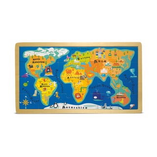 Puzle rāmī Legler World Map