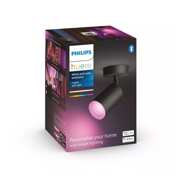 Viedā prožektora tipa lampa ar GU10 spuldžu ietveri 4 W Fugato – Philips Hue-image-2
