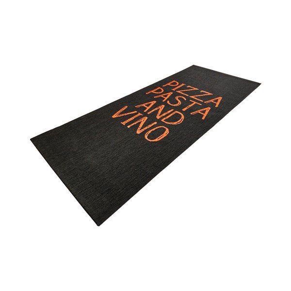 Melns virtuves celiņš Hanse Home Pizza Pasta and Vino, 80 x 200 cm-image-2