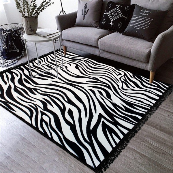 Divpusējs paklājs Kate Louise Doube Sided Rug Zebra, 80 x 150 cm-image-4