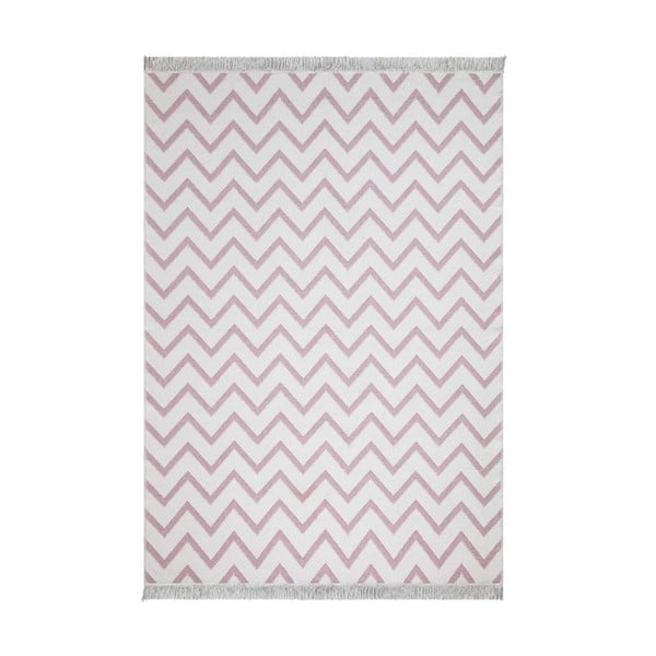 Balti rozā kokvilnas paklājs Oyo home Duo, 80 x 150 cm
