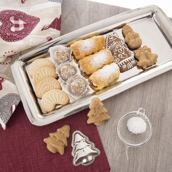 Nerūsējošā tērauda paplāte 17x38,5 cm Long – Orion-image-1