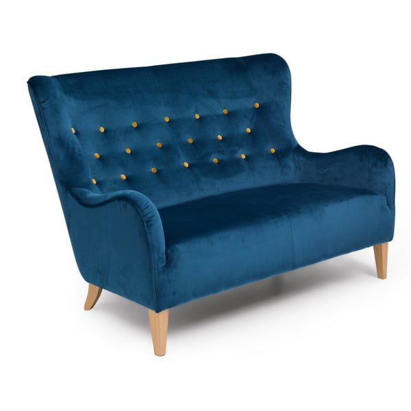 Zils dīvāns Max Winzer Medina, 148 cm