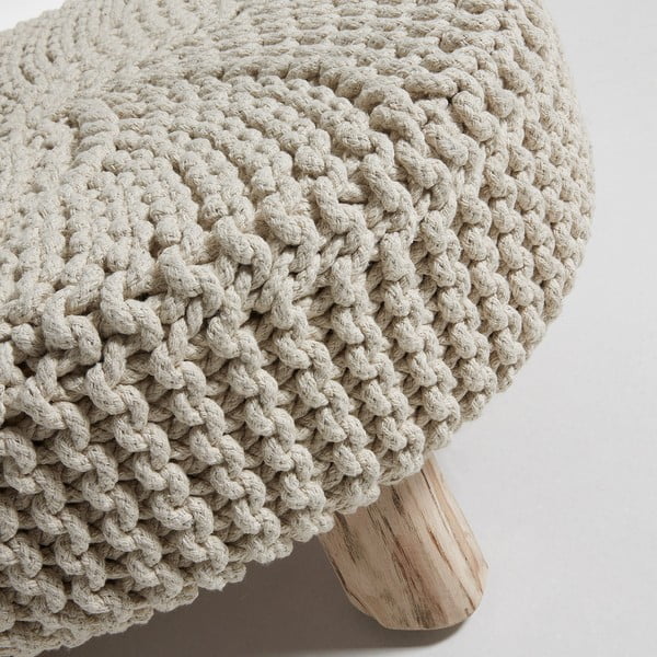 La Forma Storm plats krēmkrāsas kāju paliktnis-image-1