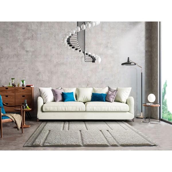 Bēšs paklājs Universal Kai Stripe, 57 x 115 cm-image-1