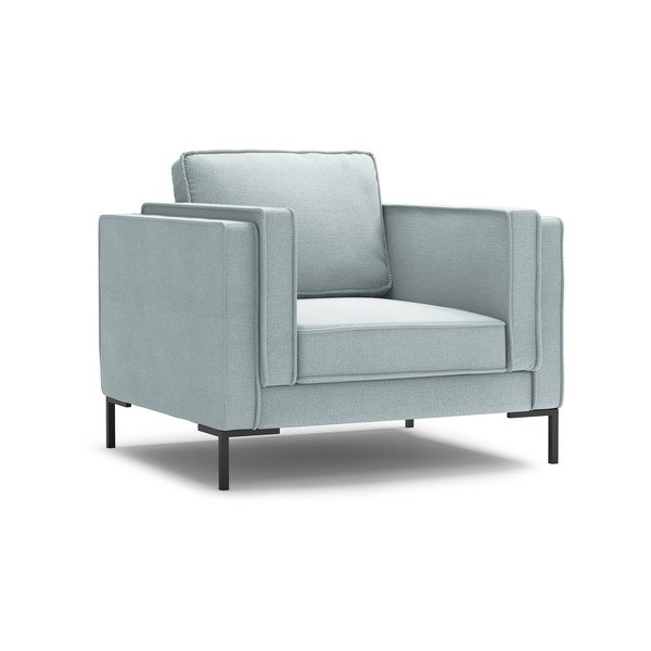 Gaiši zils atpūtas krēsls Milo Casa Attilio-image-2