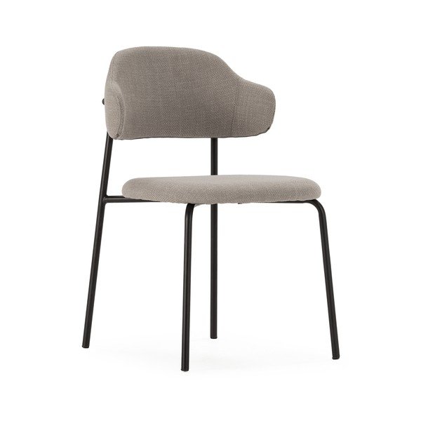 Gaiši pelēki pusdienu krēsli (4 gab.) Adriel – Marckeric