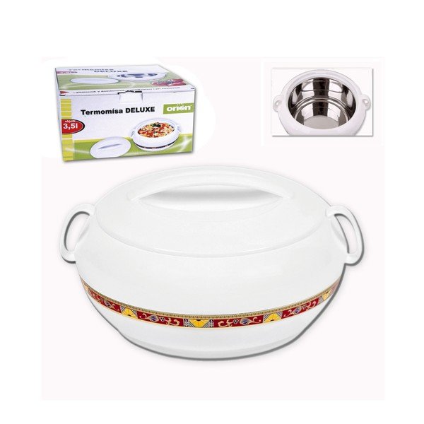 Balts Orion Deluxe termiskais trauks, 3,5 l