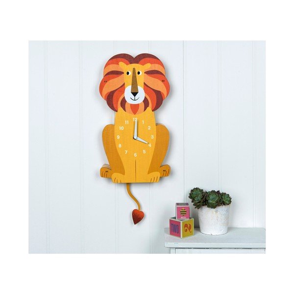 Koka pulkstenis Rex London Charlie The Lion-image-4