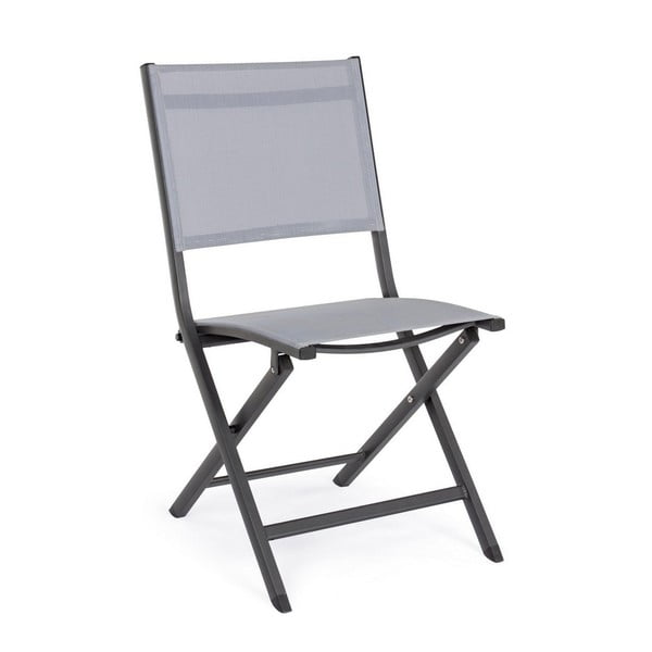 Pelēks metāla dārza krēsls Elin – Bizzotto