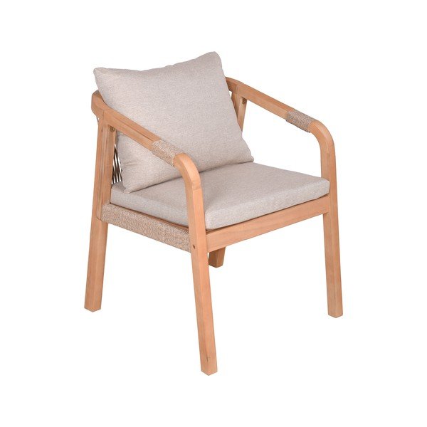 Dabīga toņa masīvkoka dārza krēsli (2 gab.) Bogota – Garden Pleasure