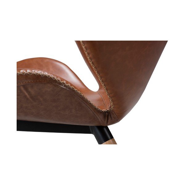 Brūns ādas krēsls DAN-FORM Denmark Butterfly-image-1