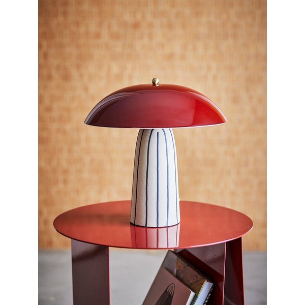 Keramikas galda lampa ar metāla abažūru (augstums 32 cm) Arvid – Bloomingville-image-4