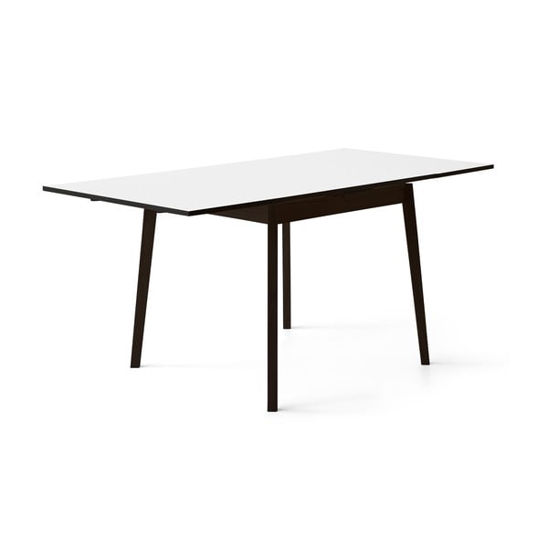 Melnbalts izvelkamais ēdamgalds ar ozolkoka imitāciju Hammel Single, 90 x 90 cm-image-3