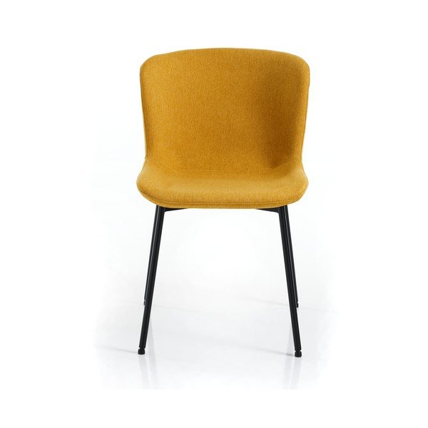 Okera dzelteni pusdienu krēsli (2 gab.) Snug – Tomasucci-image-4