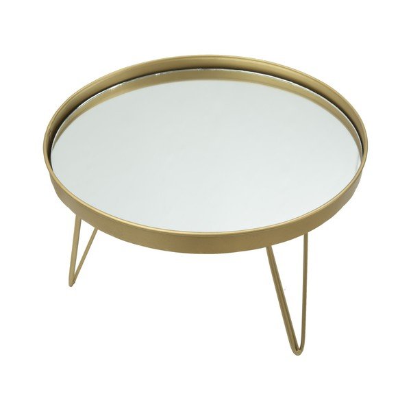 Mauro Ferretti zelta servēšanas paplāte uz kājām, ⌀ 36,5 cm-image-3