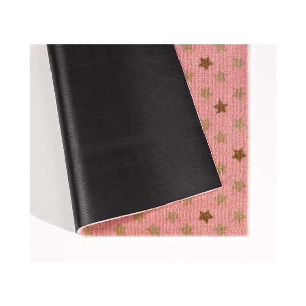 Rozā paklājs Zala Living Design Star Pink, 50 x 70 cm-image-1