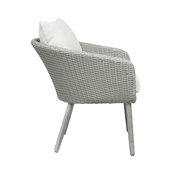 Gaiši pelēks dārza atpūtas komplekts Bistro – Unique Furniture-image-4