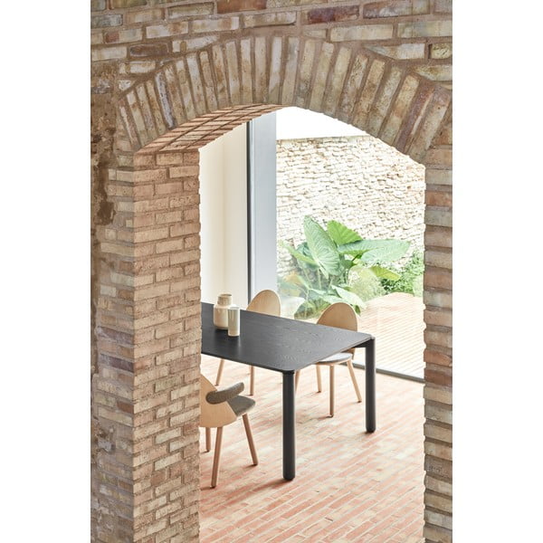 Melns ēdamgalds Teulat Atlas, 180 x 100 cm-image-3