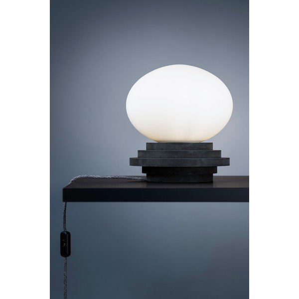Balta/pelēka galda lampa Amfi – Markslöjd-image-1