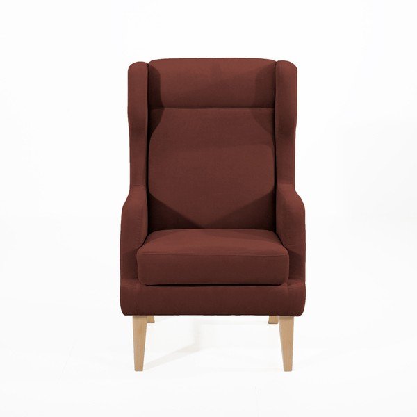 Brūns atzveltnes krēsls Max Winzer Bennet Suede-image-2