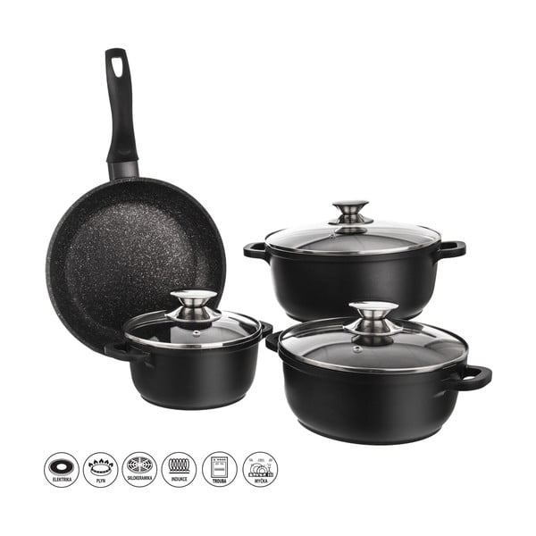 4 trauku komplekts ar 3 stikla vākiem Orion Grande-image-2