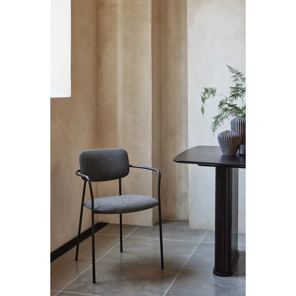 Tumši pelēks pusdienu krēsls Zama – Unique Furniture-image-1