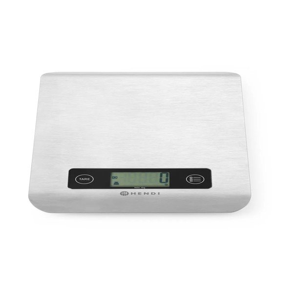 Nerūsējošā tērauda digitālie virtuves svari Hendi-image-1