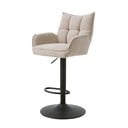 Krēmkrāsas ar regulējamu augstumu bāra krēsli (2 gab.) Marilla – Unique Furniture