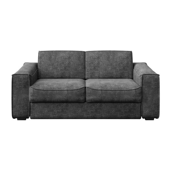 Tumši pelēks dīvāns MESONICA Munro, 204 cm