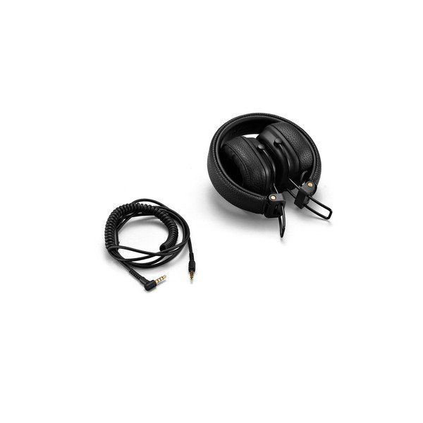 Melnas Bluetooth austiņas Marshall Major III-image-2