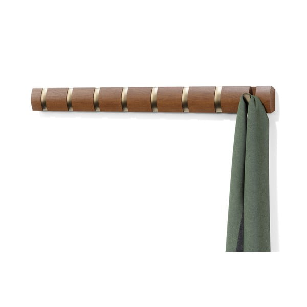 Brūns papeles masīvkoka sienas pakaramais Flip – Umbra-image-4