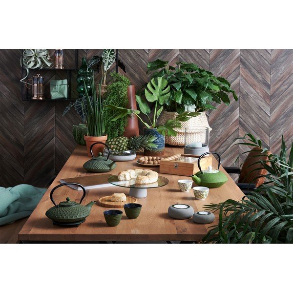 2 zaļu čuguna tējas krūzīšu komplekts Bredemeijer Xilin, ⌀ 7,8 cm-image-1