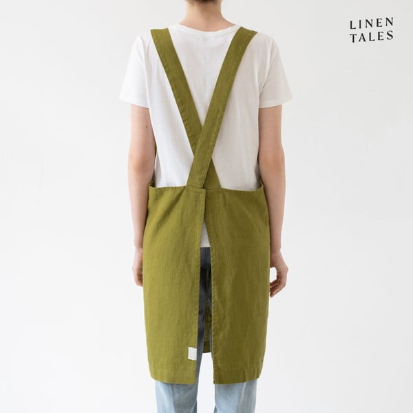 Lina priekšauts Crossback – Linen Tales-image-2