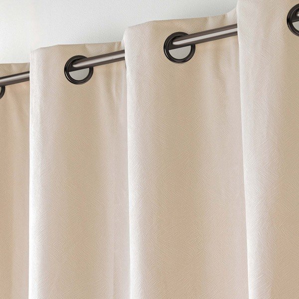 Bēšs samta aizkars 140x260 cm Olympe – douceur d'intérieur-image-3