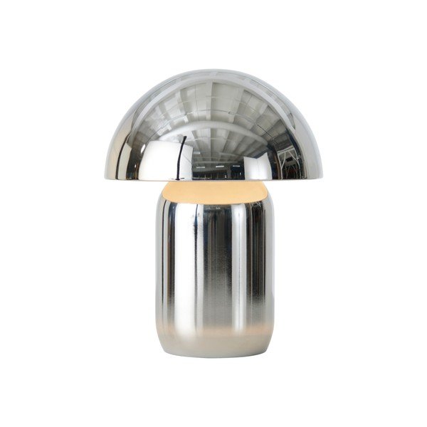 Spīdīgas sudraba krāsas metāla LED galda lampa ar regulējamu spilgtumu (augstums 17 cm) Ted – Ellos Home-image-4