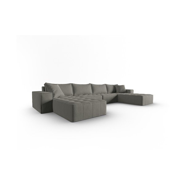 Pelēks stūra dīvāns Mike – Micadoni Home-image-2