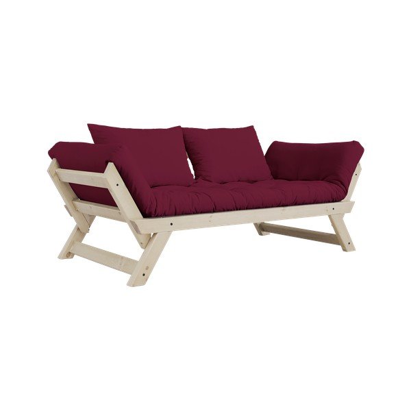 Izvelkamais dīvāns Karup Design Bebop Natural Clear/Bordeaux-image-3